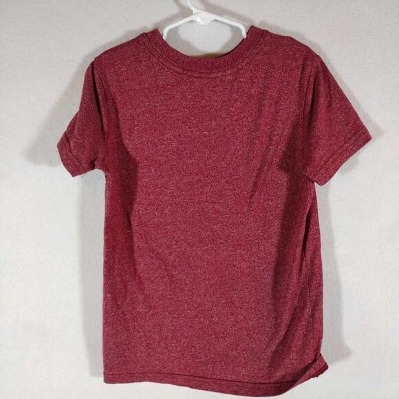 Cat & Jack Tee Shirt Boys Size Small 6-7 Red Short Sleeve Crew Neck - Picture 2 of 9